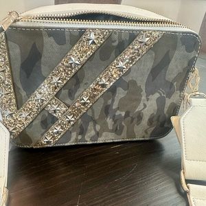 Camo crossbody purse